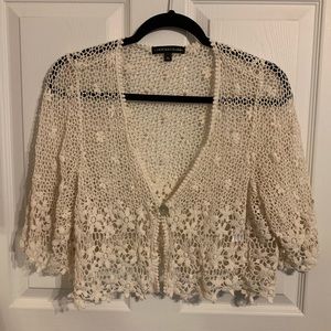 Chris McLaughlin crochet bolero